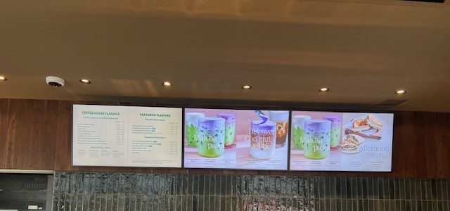 Multi-Location Menu Board Rollout photo
